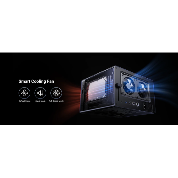UGREEN NASync DXP6800 Pro – 6-Bay NAS-сервер з Intel i5 10-Core, 196TB, Dual 10GbE, Thunderbolt 4 та 8K HDMI
